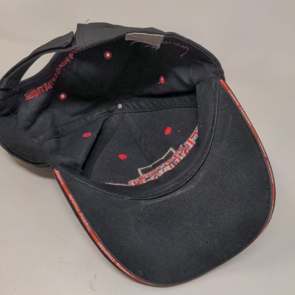 Enersys Trolling Thunder Odyssey Strapback Hat Black Osfa Embroidered 6 Panel View 6